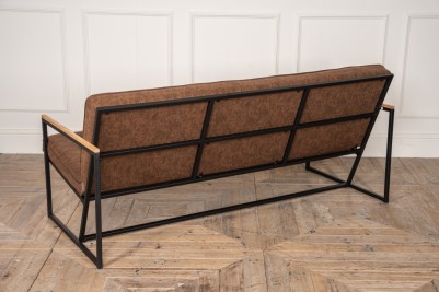 woodland brown upholstered sofa